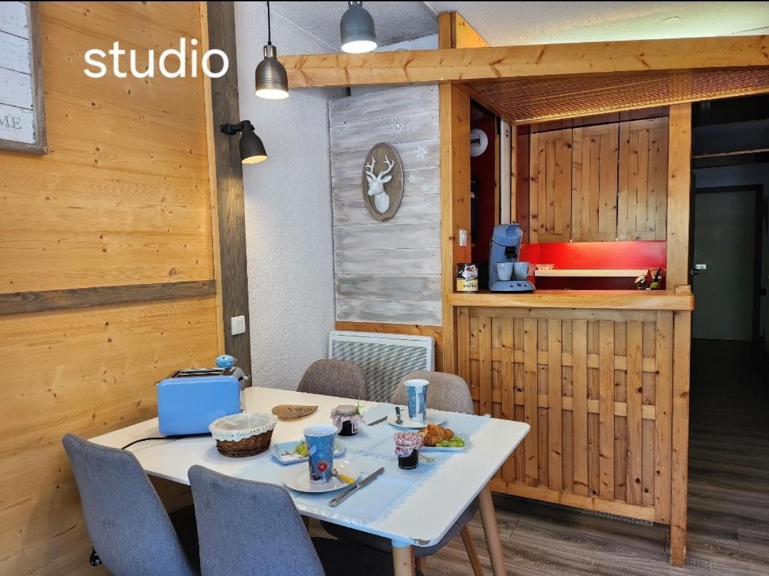 Arc 2000 - Appartement Ou Studio Avec Balcon Et Vue Les Arcs  Exterior photo